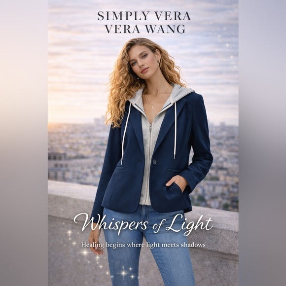 ✨ NWOT Simply Vera Vera Wang Hooded Blazer – Size Small ✨ - Picture 6 of 12